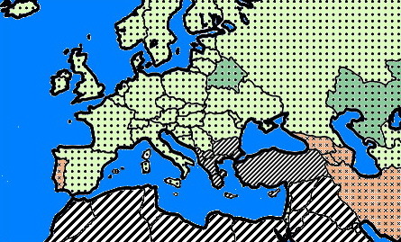 map of the currently spoken names for 'parsley'